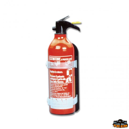 ESTINTORE ANTINCENDIO 1KG OMOLOGATO MED-PED - TREM