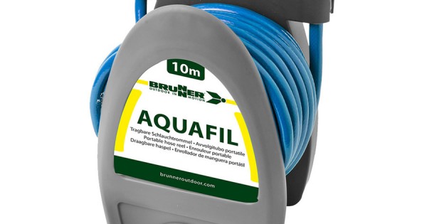 AVVOLGITUBO CON TUBO CARICO ACQUA AQUAFIL BRUNNER PER CAMPER CARAVAN BARCHE